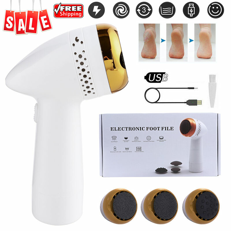 2021 BEST Rechargeable Callus Remover Cordless Foot Skin ...