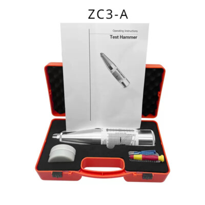 1pc Portable Concrete Rebound Test Hammer Schmidt Hammer Testing Equipment 