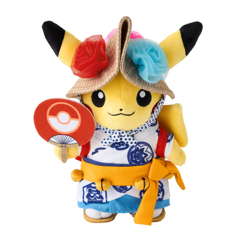 Pokemon Center Original Pikachu Nebuta Festival Plush Doll Tohoku R
