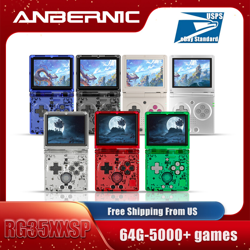 ANBERNIC RG35XXSP Handheld Retro Game Console 3.5' IPS