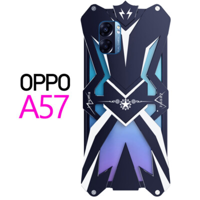Powerful Shockproof Metal Armor For OPPO A57S 4G Case Cover Aluminum Bumper