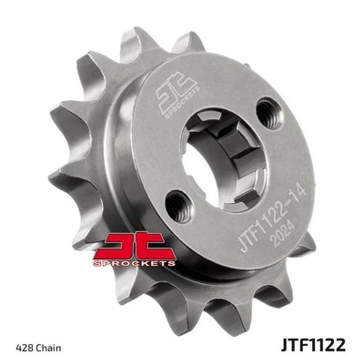 JT SPROCKETS Standard Stahlritzel vorne 1122 - 428