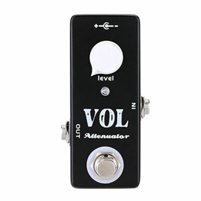 Mosky Electric Guitar Bass Passive VOL Attenuator Effects Pedal Full Metal Shell