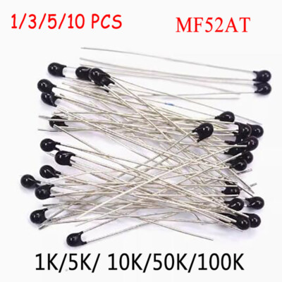 MF52AT NTC Thermistor 1% 5% Negative Temperature Coefficient 1K/5K/ 10K/50K/100K
