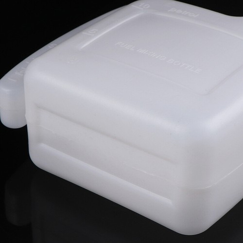 1.5L Litre 2-Stroke Petrol Fuel Oil Mixing Bottle Tank For Trimmer Chainsa__m$