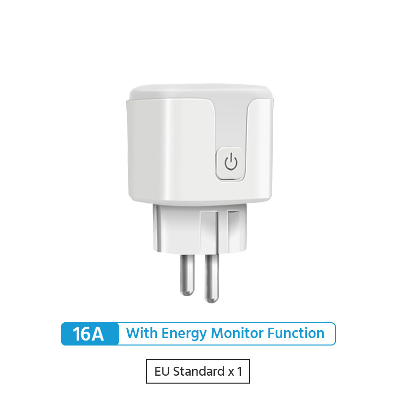 AUBESS 16/20A Smart Socket WiFi Plug EU Power Monitor Timing