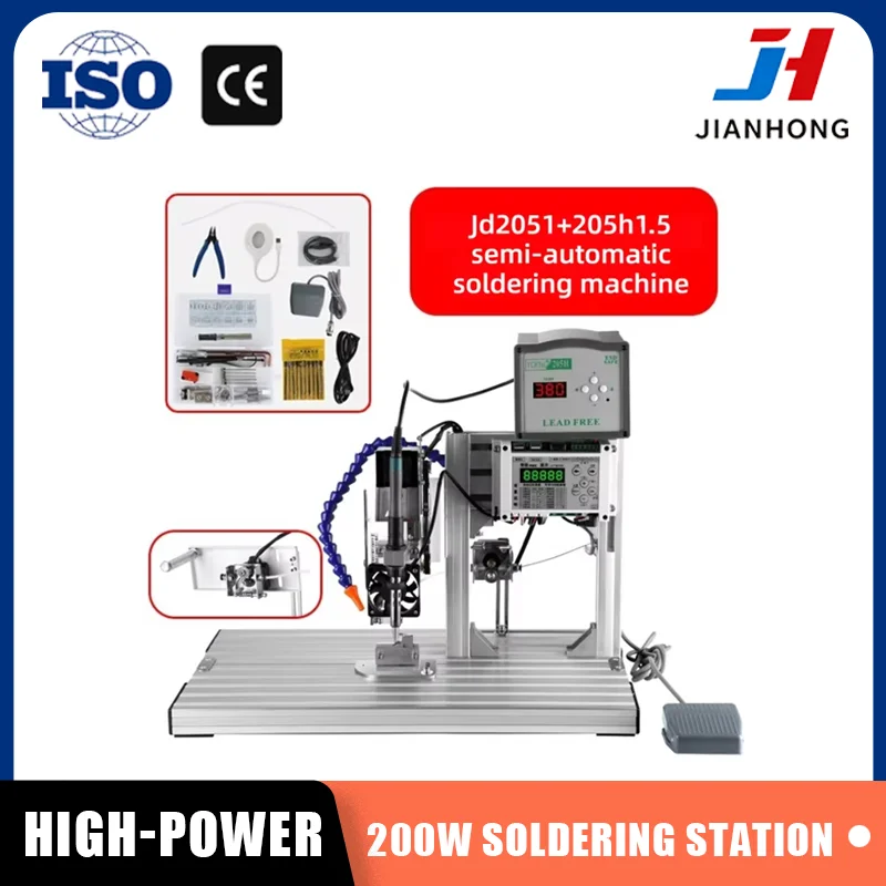 150W/200W Soldering Station USB/DB/DC/Aviation Plugs Motor Wiring Desoldering Ir