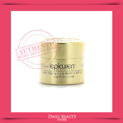 Epicuren Anti-Aging Lip Balm SPF 15 (Pot) 0.25oz NEW FASTSHIP