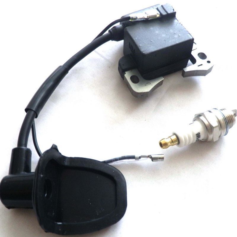 Pocketbike Zündspule Kerzenstecker + Zündkerze L7T DirtBike Cross ATV Pocketquad