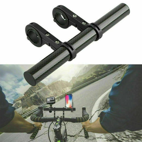 MTB Bike Flashlight Holder Handle Bar Bicycle Accessories Extender Mount Bracket