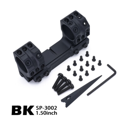 34mm Tube SP-4002 SP-3002 Solid 0MIL 0MOA Riflescope 38mm Height 1.5inch Mount