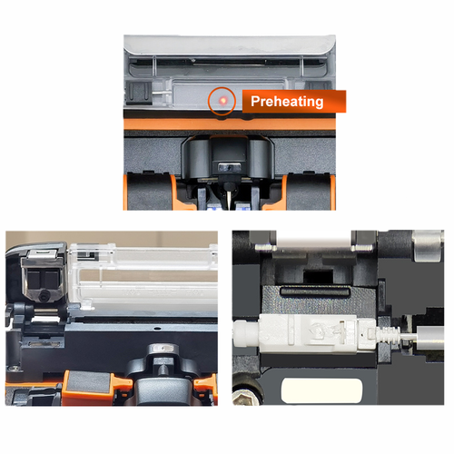  Signal Fire AI-9 Optical Fiber Fusion Splicer SM MM 6 Motor FTTH Toolbox style 