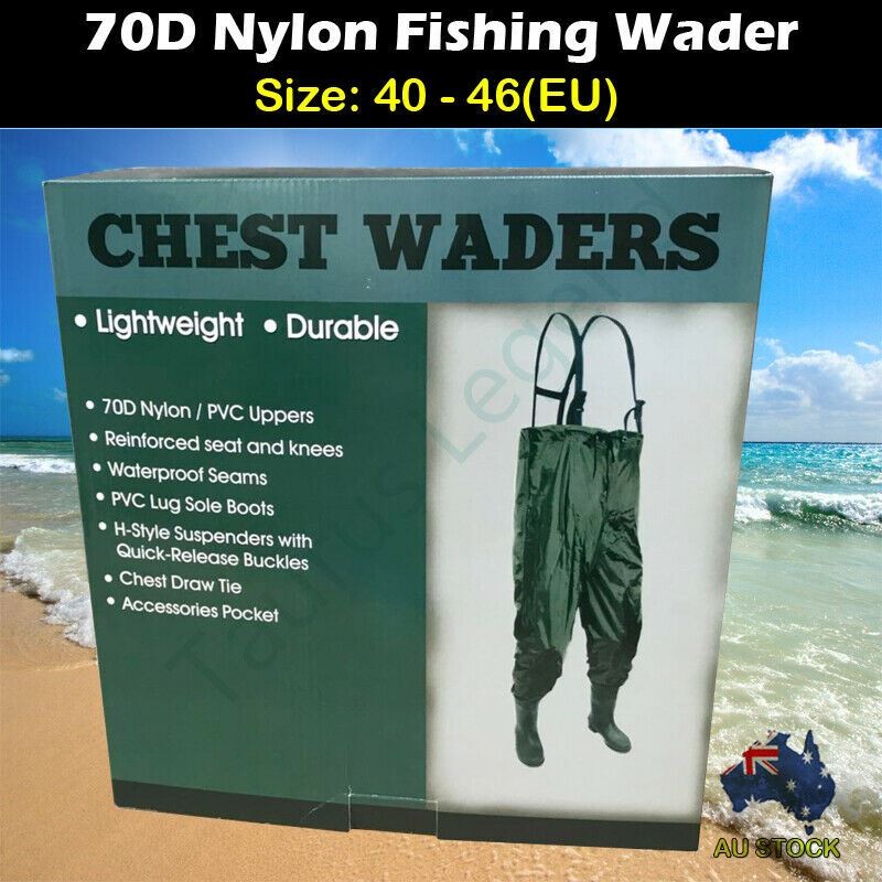 Waterproof Nylon Chest Fishing Wader PVC Boots Spare Patch All Sizes Available