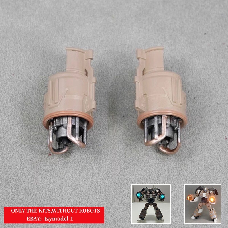 For SS108 Wheeljack Weapon Upgrade Kit 3D DIY LED Hand Cannon Accessories