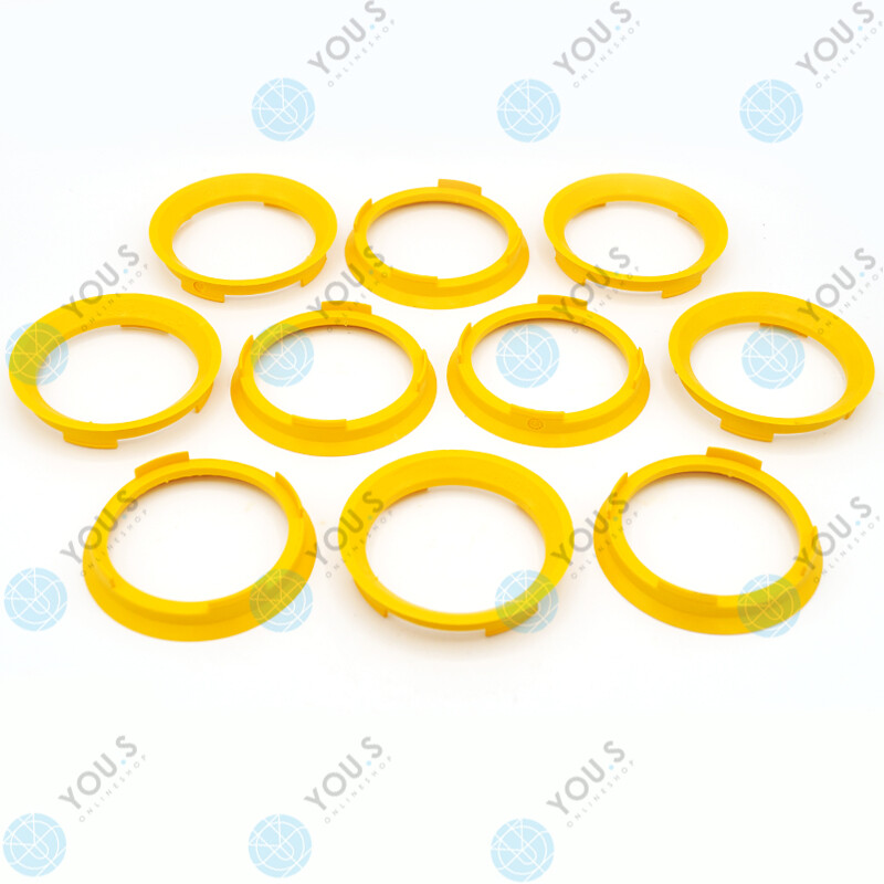 WHEEL CONNECT Hub Centric Rings,70.1 to 67.1 Set of 4, Aluminium Alloy Hubrings, O.D:70.1-I.D