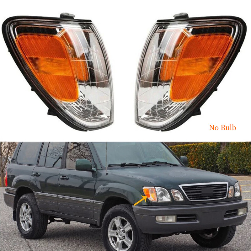 For Lexus LX470 1998-2007 Side Marker Lamp Corner Lights Parking Turn Signal US