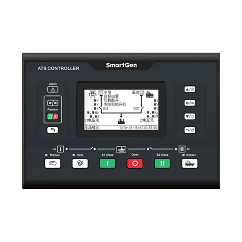 HAT820S Dual power ATS controller Synchronization Diesel generator automatic swi