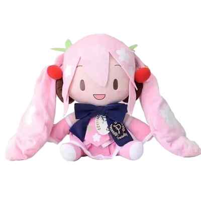 Miku Plush Doll Beautiful Girl Peripheral Plush Toy Kawaii Pillow Girl Birthday