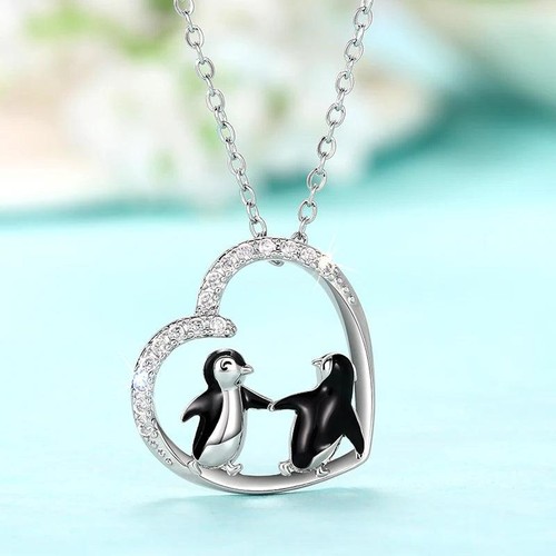 Elegant Geometric Pendant Necklace with Cubic Zirconia for Women Gift