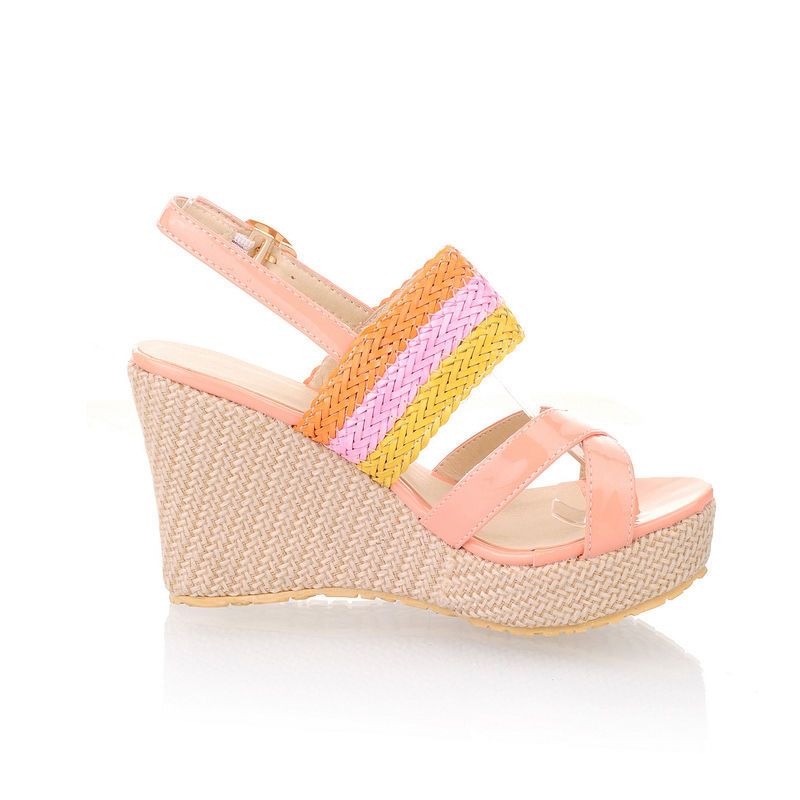 Women's Casual Striped Sandals and Beach Shoes