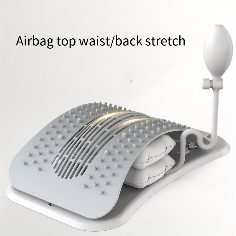 Back Stretcher Spine Pain Relief Lumbar Support Corrector Adjustable Ortho