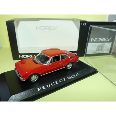 PEUGEOT 504 COUPE Rouge NOREV 1:43