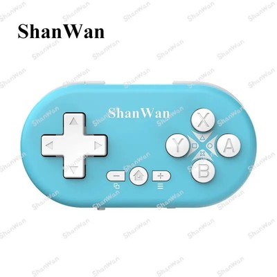 Shanwan Mini Wireless Bluetooth Gamepad for PS4 - Compact & Portable Controller