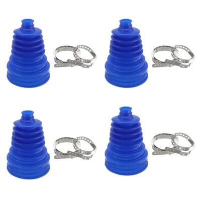 4PCS  универсальные авто Silicone CV Constant-velocity шрус Boot Drive Shaft.