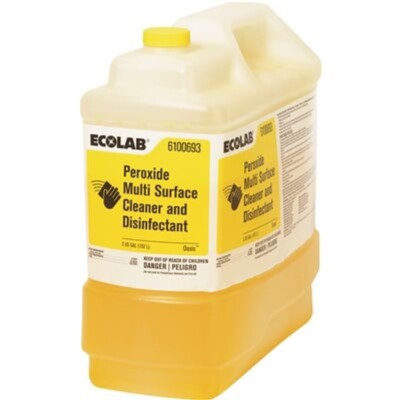 Ecolab Surface Disinfectant Cleaner  Liquid Concentrate 2 gal. Jug Fresh Scent