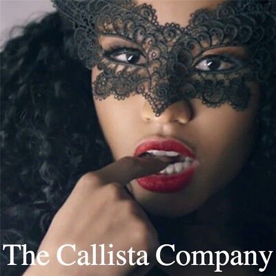 The Callista Company, Sexy Party Black Lace Masquerade Mask For Women (One Size)