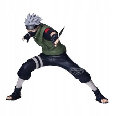 Banpresto Naruto Shippuden Vibration Stars Figur Kakashi Pvc Abs 13cm Anime