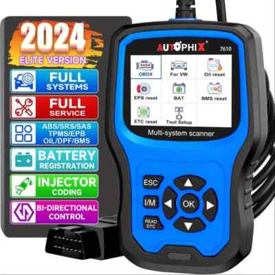 AUTOPHIX 7610 For VW VAG Car Diagnostic Tool All System OBD2 Scanner Code Reader