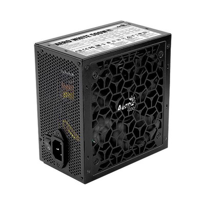 Aerocool AERO WHITE 500W power supply unit 20+4 pin ATX ATX Black