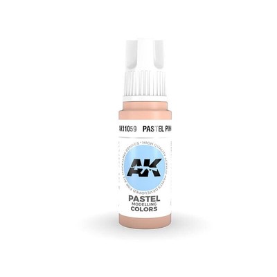 AK Interactive 17ml Bottle Pastel Pink 3rd Gen Acrylic Paint AK11059