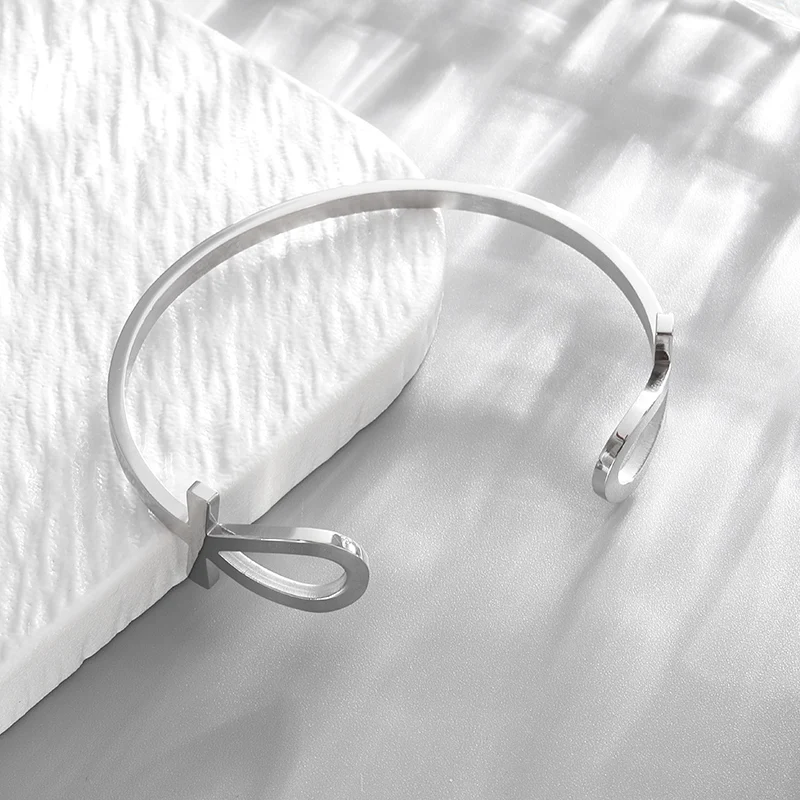 ANKH Bangle Life Bracelet Jewelry Thorn Punk Goth Rock