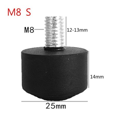3/8 Inch &1/4 Inch Universal Anti-slip Tripod Monopod Rubber for  Benro