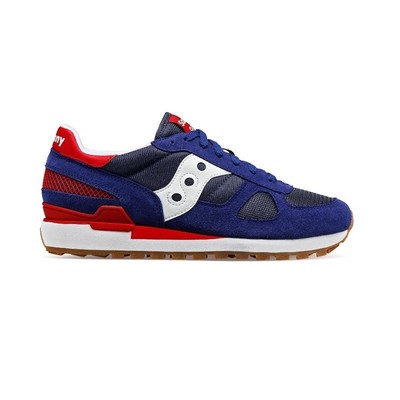 Мужская обувь SAUCONY Shadow Original New Collection S2108-851 Navy Blue Red E2