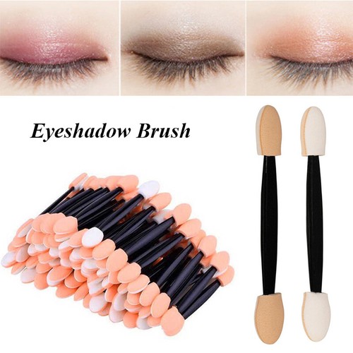 10 Stück Einweg Lidschatten Applikatoren - Schwammstäbchen Für Augen-Make-up