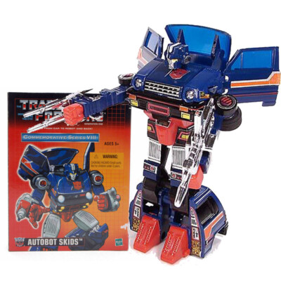 Transformers Commemorative Series VIII G1 Autobot Skids Vintage Figure Hasbro