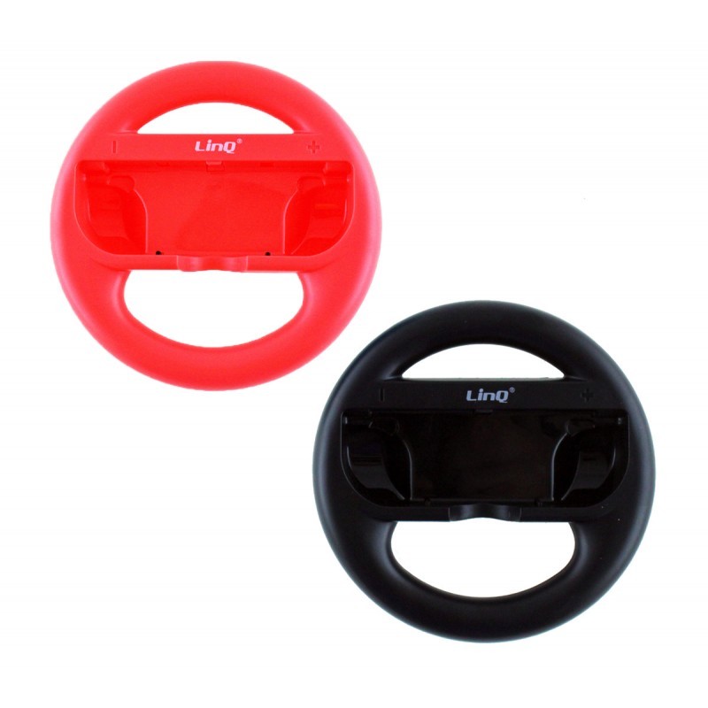 Set 2 Volanti Wheel Grip Per Nintendo Switch Linq F386