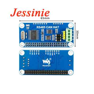 RS485 CAN HAT for Raspberry Pi 4B 3B+ Zero W UART Communication Module