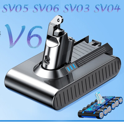 21.6V 9500mAh For Dyson V6 Battery SV03 SV04 SV05 DC58 DC62 DC61 Handheld Animal