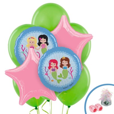 Mermaids Foil Balloon Bouquet