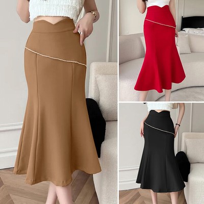 Fishtail bodycon skirt top