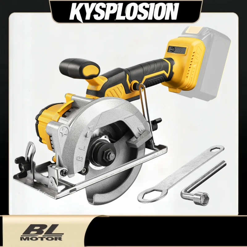 5Inch Electric Circular Saw 140MM Brushless Cordless power tool for Dewalt 20V B