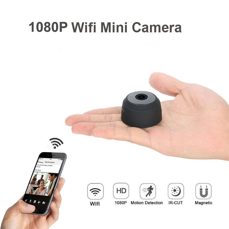 1080P WiFi Wireless IP Camera Mini Security Spy Hidden Cam w