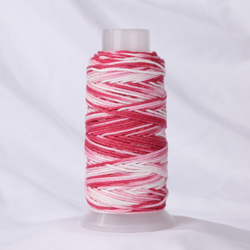 1mm 1roll Cotton Blend Yarn Hand-Woven yarn Craft DIY Bracelet Necklace Material