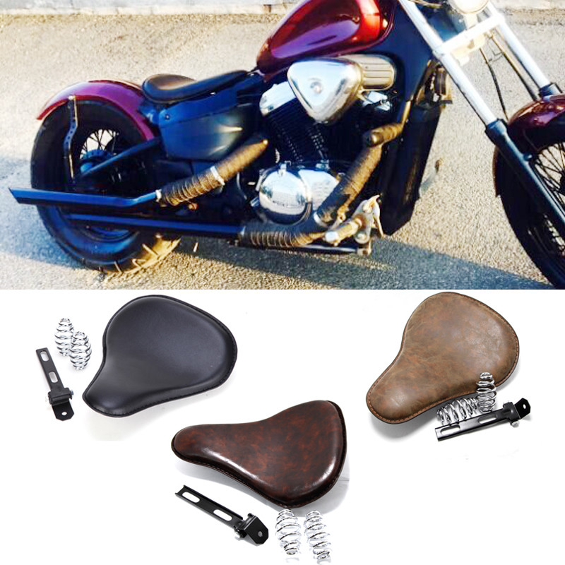 Kit For Solo Spring Seat Honda Shadow 750 Black Spirit Vtx 1300 1800