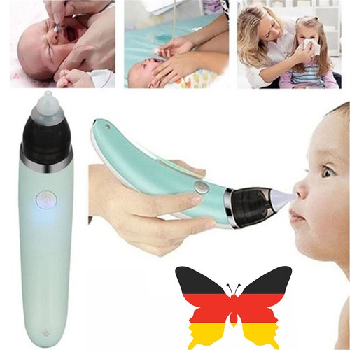 Elektrischer Nasensauger Baby Nase Snot Reiniger Sauger Schleim Aspirator DE DHL