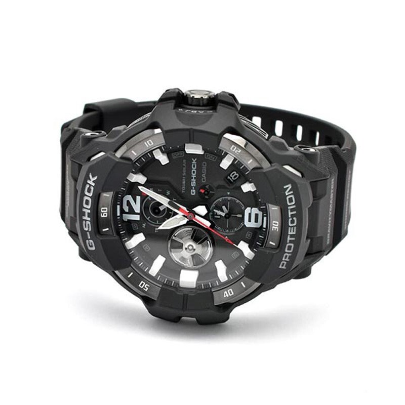 Pre-owned Casio G-shock Gr-b300-1ajf Gravitymaster Master Of Air Bluetooth Men Watch